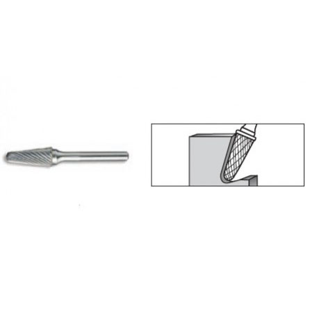 牙科车针，金刚石车针，牙钻，钨钢车针 14° Taper Radius End