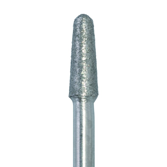 FG 牙科金刚砂车针，金刚石车针 cylindrical, end domed long 852-014