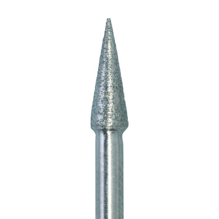 FG 牙科金刚砂车针，金刚石车针 Conical pointed slender 859L-018